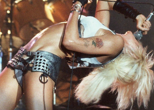 Wendy O. Williams  con Plasmatics