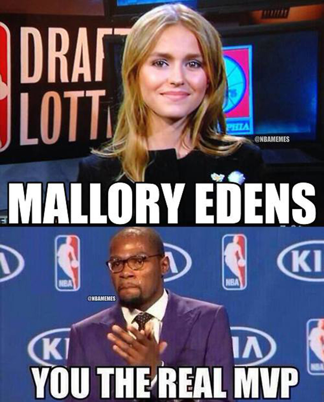 Mallory Edens & Kevin Durant