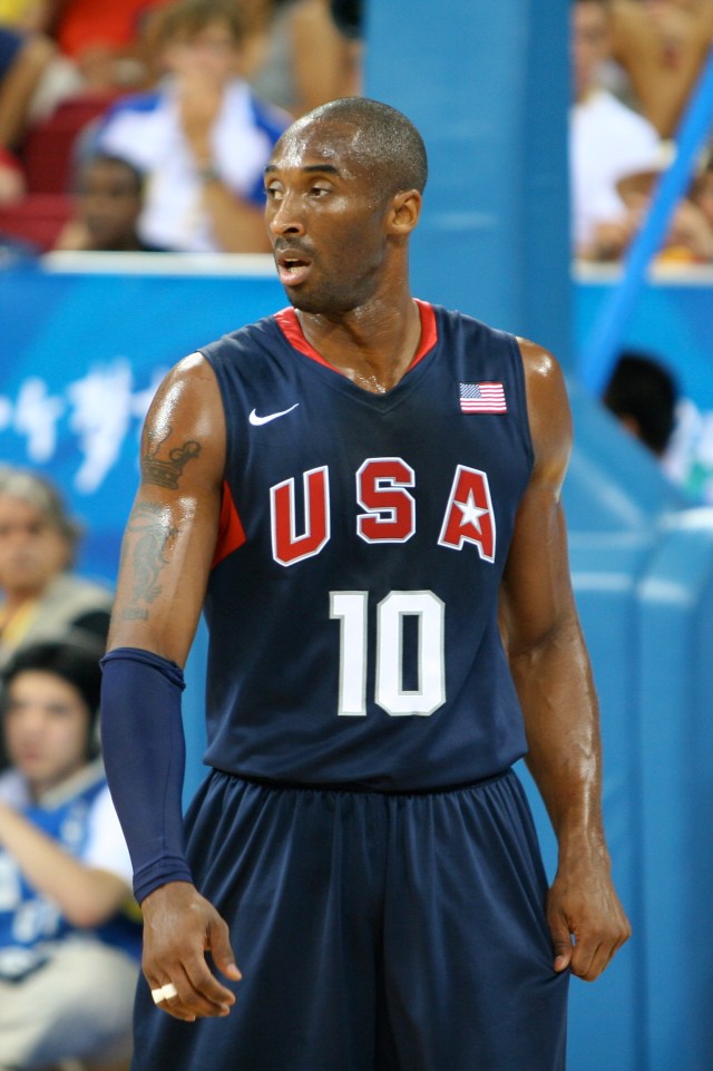 Kobe Bryant con el Team USA