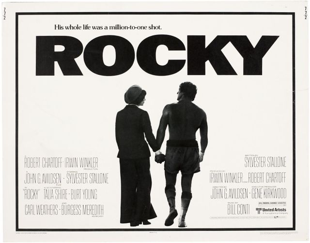 Cartel promocional de Rocky
