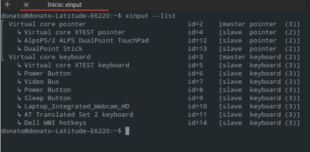 consola xinput